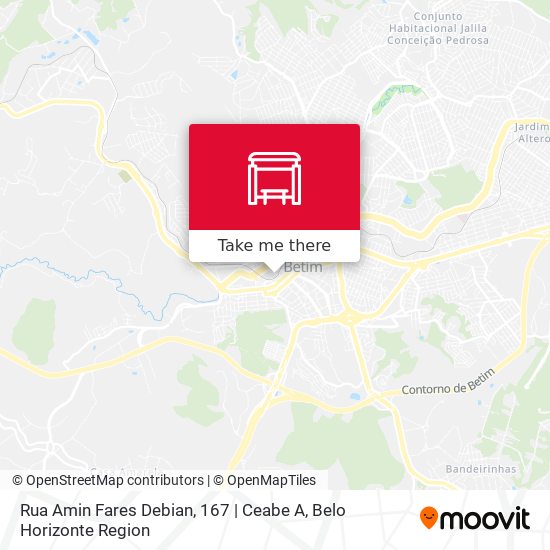 Rua Amin Fares Debian, 167 | Ceabe A map