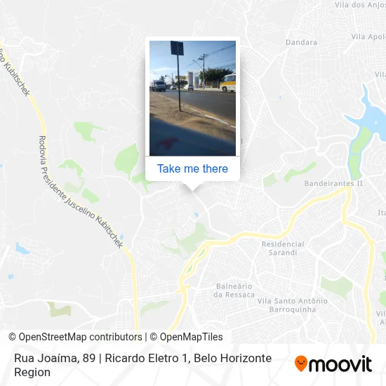 Rua Joaíma, 89 | Ricardo Eletro 1 map