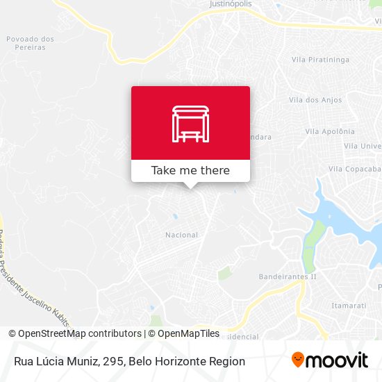 Rua Lúcia Muniz, 295 map