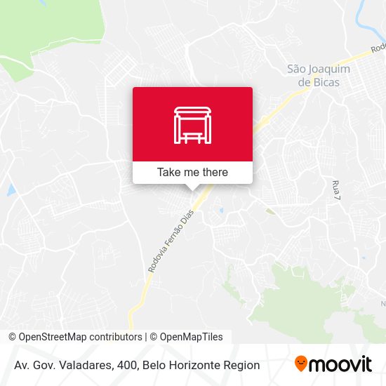 Av. Gov. Valadares, 400 map