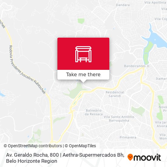 Av. Geraldo Rocha, 800 | Aethra-Supermercados Bh map