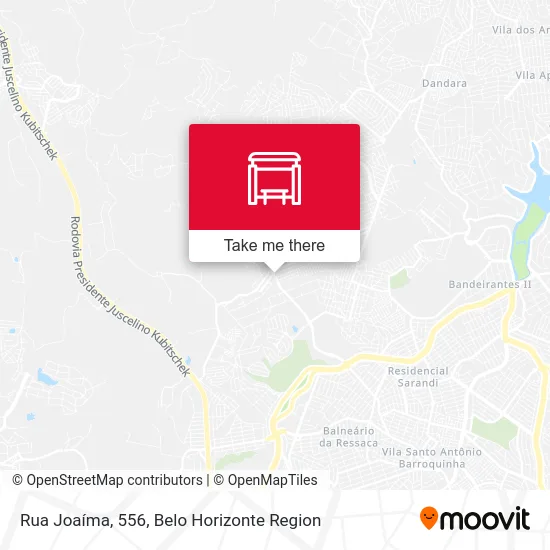 Rua Joaíma, 556 map