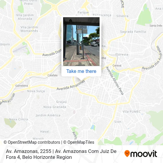 Av. Amazonas, 2255 | Av. Amazonas Com Juiz De Fora 4 map