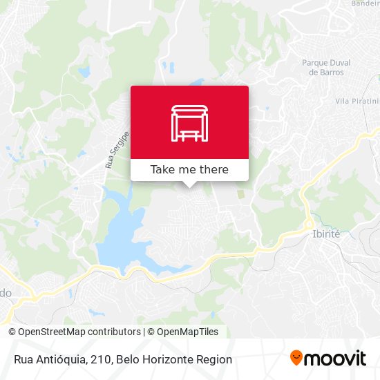 Rua Antióquia, 210 map