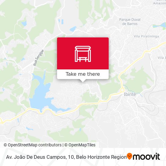Av. João De Deus Campos, 10 map
