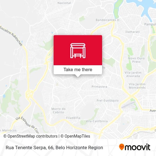 Rua Tenente Serpa, 66 map
