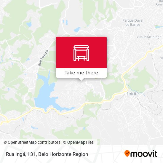 Rua Ingá, 131 map