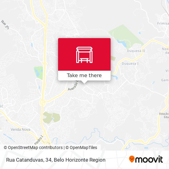 Rua Catanduvas, 34 map