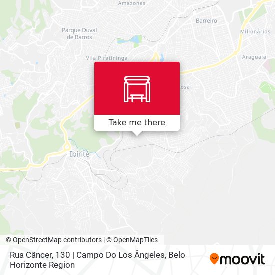 Rua Câncer, 130 | Campo Do Los Ângeles map