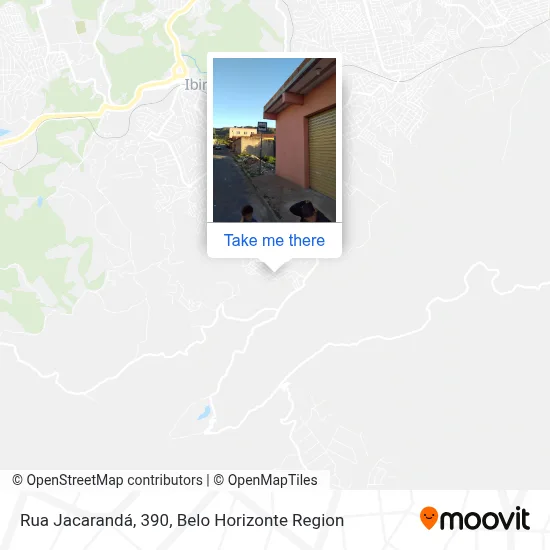 Rua Jacarandá, 390 map