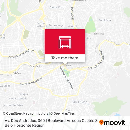 Mapa Av. Dos Andradas, 360 | Boulevard Arrudas Caetés 3