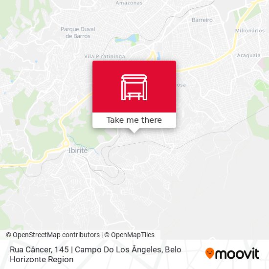 Rua Câncer, 145 | Campo Do Los Ângeles map