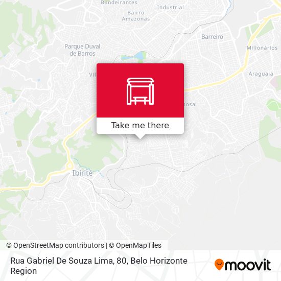 Rua Gabriel De Souza Lima, 80 map