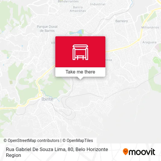 Rua Gabriel De Souza Lima, 80 map