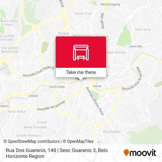 Rua Dos Guaranis, 148 | Sesc Guaranis 3 map