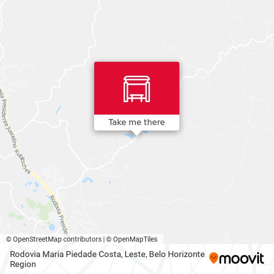 Rodovia Maria Piedade Costa, Leste map