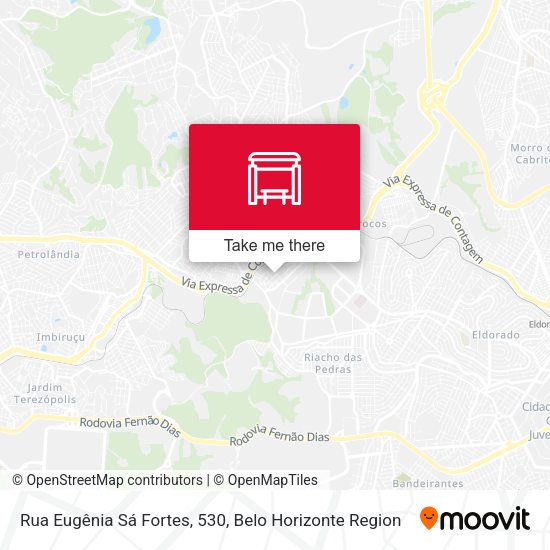 Rua Eugênia Sá Fortes, 530 map