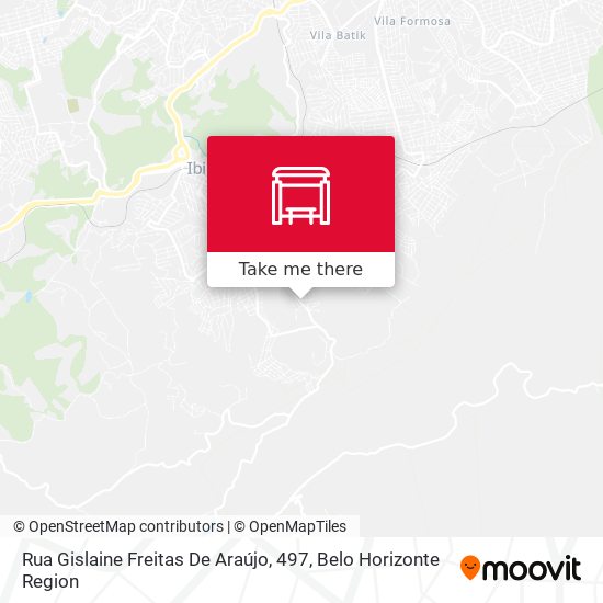 Rua Gislaine Freitas De Araújo, 497 map