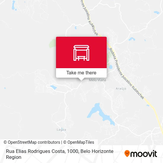 Rua Elias Rodrigues Costa, 1000 map