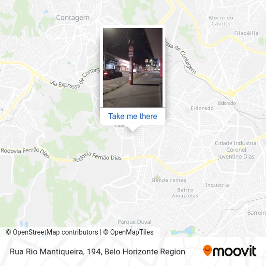 Rua Rio Mantiqueira, 194 map