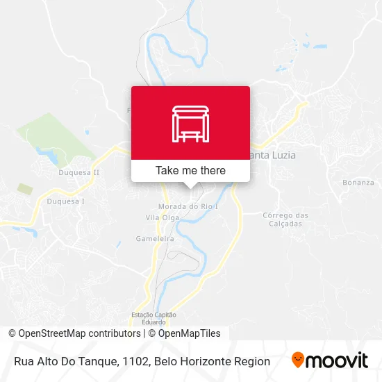 Rua Alto Do Tanque, 1102 map
