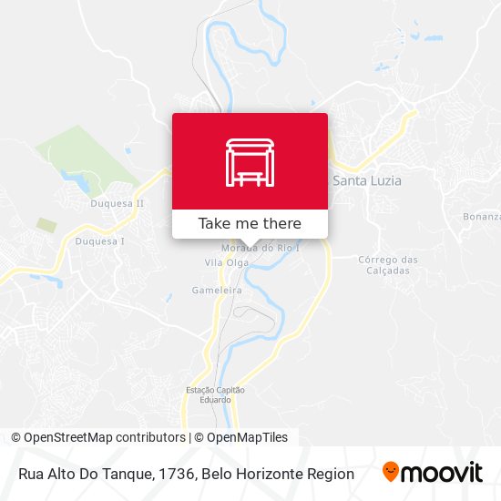 Rua Alto Do Tanque, 1736 map