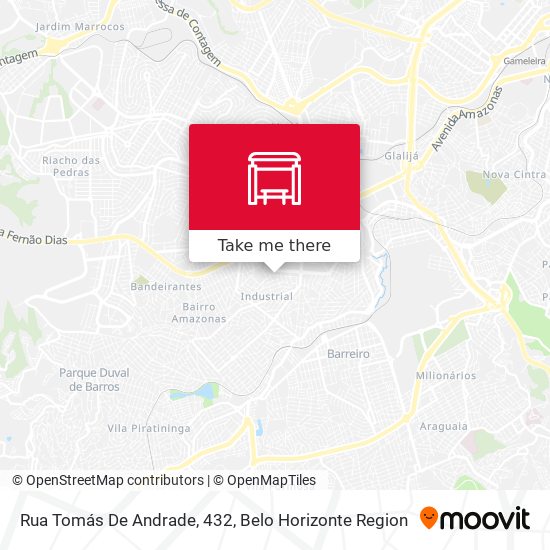 Rua Tomás De Andrade, 432 map