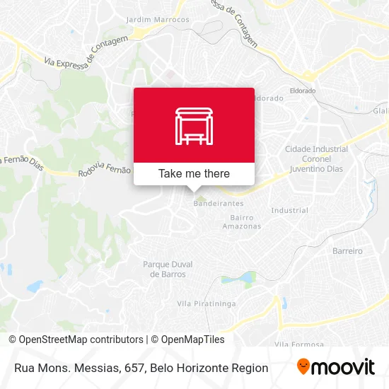 Rua Mons. Messias, 657 map