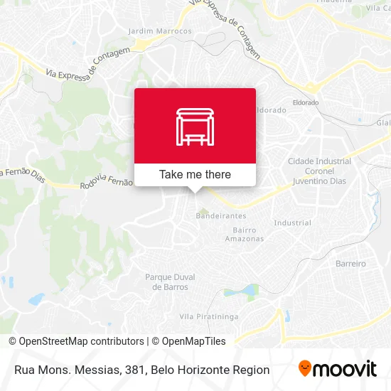 Rua Mons. Messias, 381 map