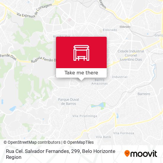 Rua Cel. Salvador Fernandes, 299 map