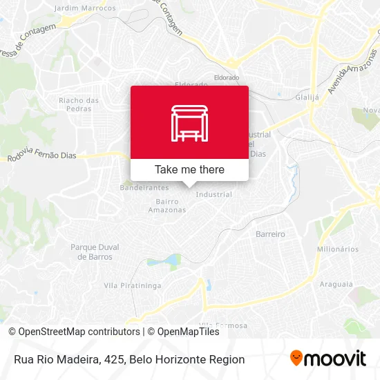 Rua Rio Madeira, 425 map