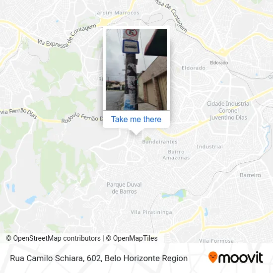 Rua Camilo Schiara, 602 map