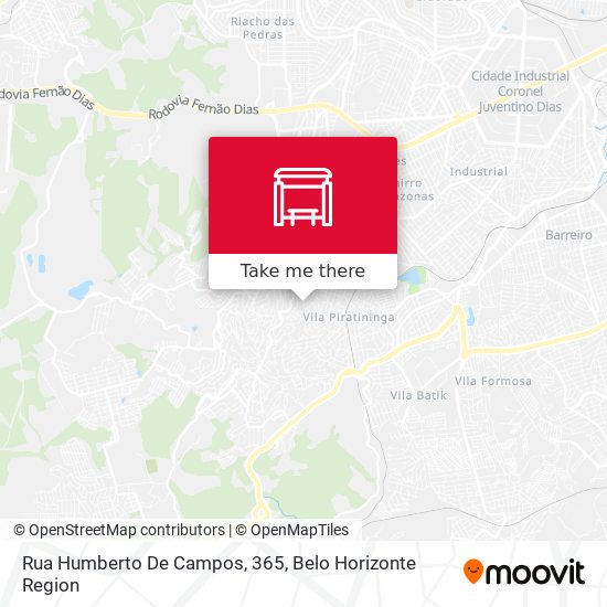 Rua Humberto De Campos, 365 map
