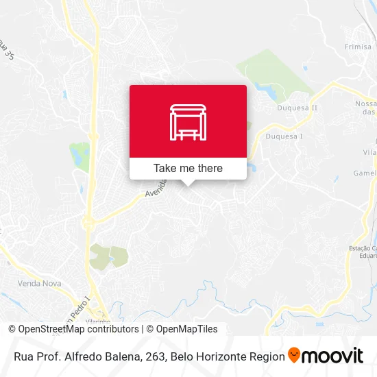 Rua Prof. Alfredo Balena, 263 map