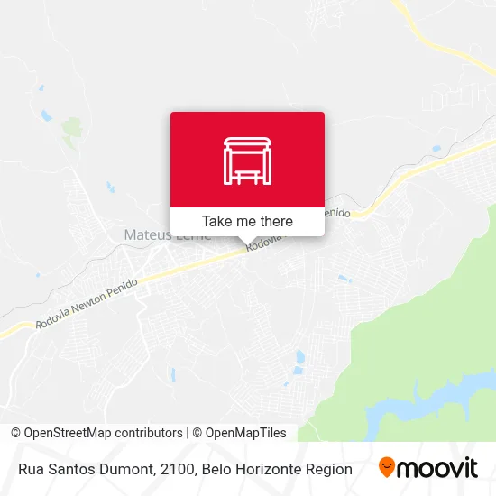 Rua Santos Dumont, 2100 map