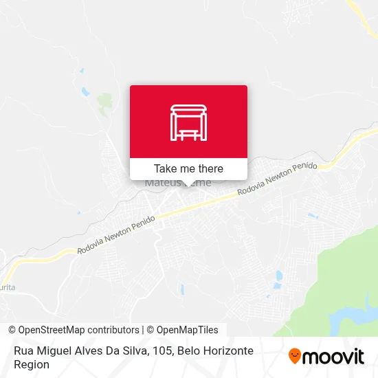 Rua Miguel Alves Da Silva, 105 map