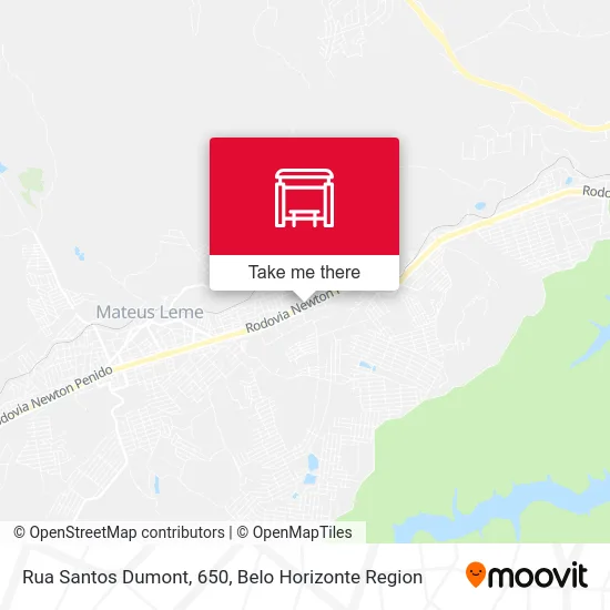 Rua Santos Dumont, 650 map