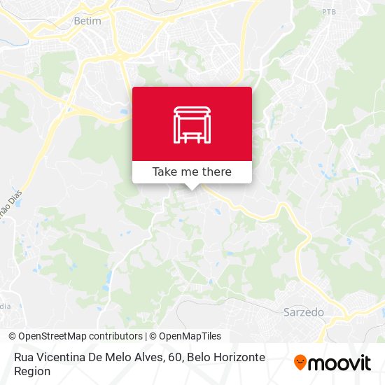 Rua Vicentina De Melo Alves, 60 map