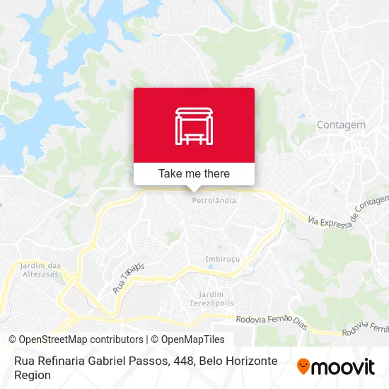 Rua Refinaria Gabriel Passos, 448 map