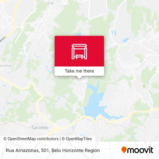 Rua Amazonas, 501 map