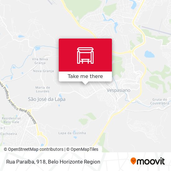 Rua Paraíba, 918 map