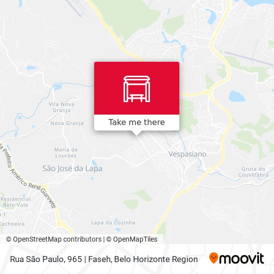 Rua São Paulo, 965 | Faseh map