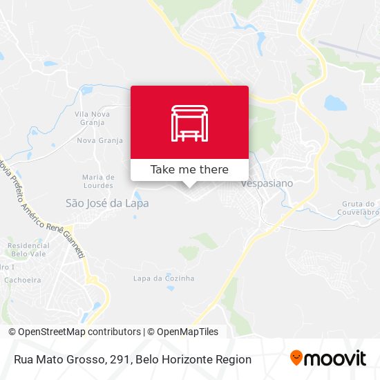 Rua Mato Grosso, 291 map