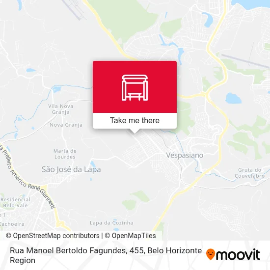 Rua Manoel Bertoldo Fagundes, 455 map