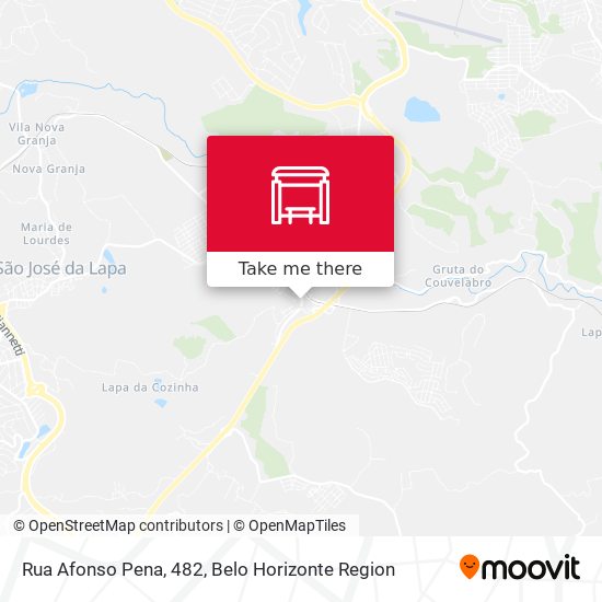 Rua Afonso Pena, 482 map
