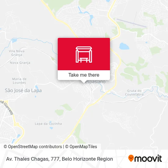 Av. Thales Chagas, 777 map