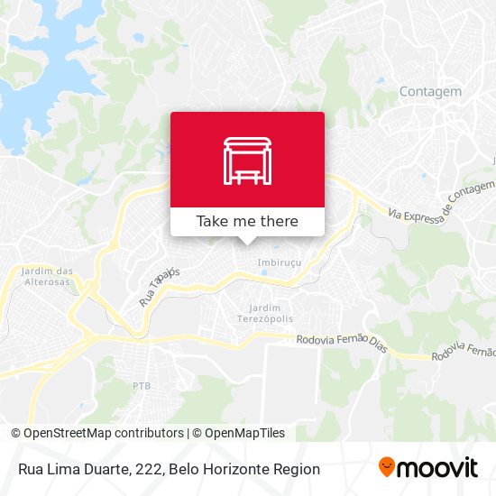 Rua Lima Duarte, 222 map