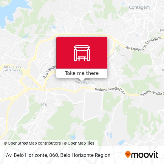 Av. Belo Horizonte, 860 map