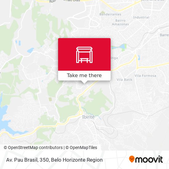 Av. Pau Brasil, 350 map