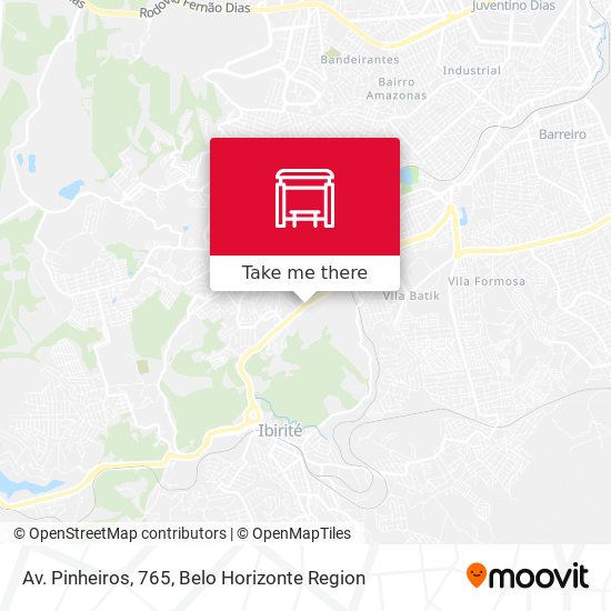 Av. Pinheiros, 765 map